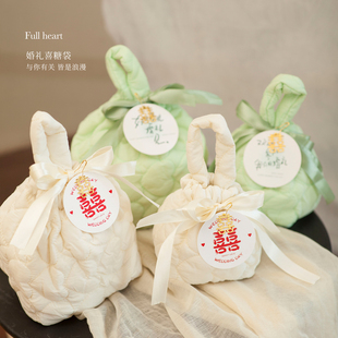 糖盒结婚专用喜糖盒子2026新款小众手提喜糖礼盒创意婚礼糖果空盒