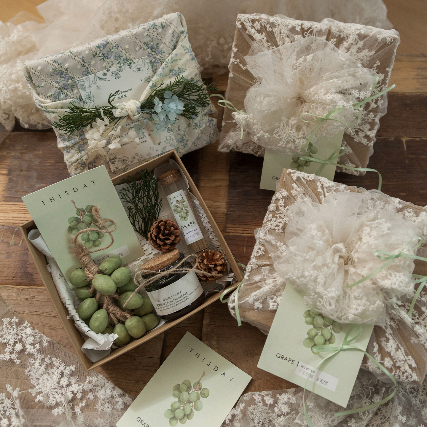 伴手礼女伴娘生日礼物送女生闺蜜高级感的香薰蜡烛礼盒香氛圣诞节