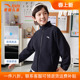 安踏儿童摇粒绒外套男2026春季 针织运动服舒适保暖抗静电上衣 新款