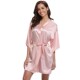 2018 Women New Kimono RB032 Bathrobe Silk Robe Bridesma