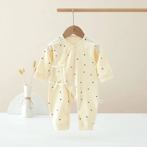 Baby jumpsuit spring autumn A-class cotton newborn clothes l