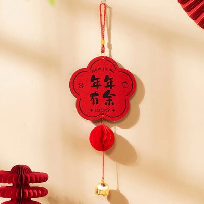 Chinese Style Horse Year Wall Pendants Traditional Blessing