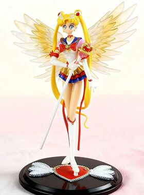 Japan Anime 16.5cm Sailor Moon Dress Queen Action Figure PVC