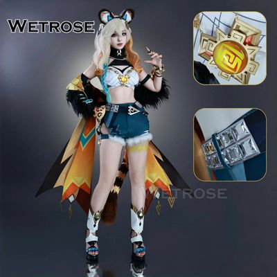 【Wetrose】In Stock Xilonen Cosplay Costume Genshin Impact