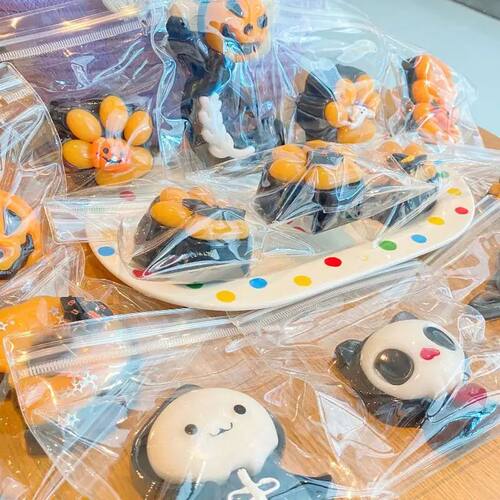 Dark Theme Halloween Decompression Pinch Toys Soft TPR Stres