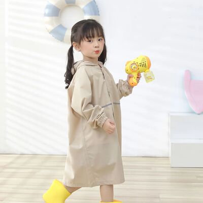 Korea hot High Quality Baby raincoat Children Long Raincoat