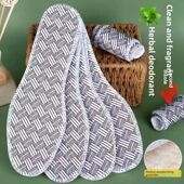 Cotton Sweat Shoe Eucalyptus Insoles Breathable Absorbent