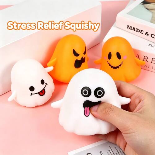 New model Halloween Pumpkin Fidget Toy Skull Pumpkin Glowing