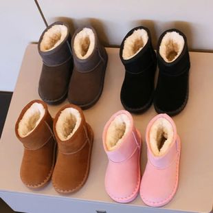 2-10Ages Kids Snow Boots for Winter 2024 New Cotton Shoe Ver