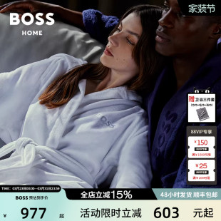 浴袍速干浴衣家居睡衣 男士 BOSS进口Plain款 五星级酒店全棉和服式