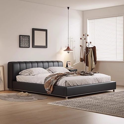 2025新款主卧豪华双人床现