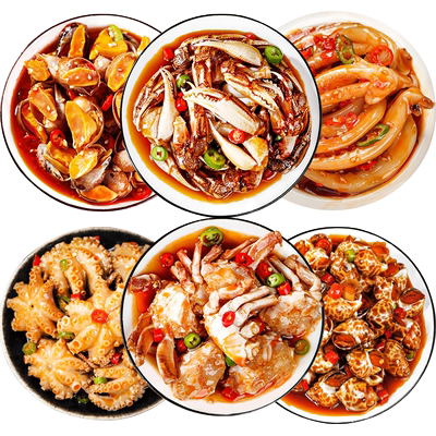 溜溜嘛鲜麻辣小海鲜组合