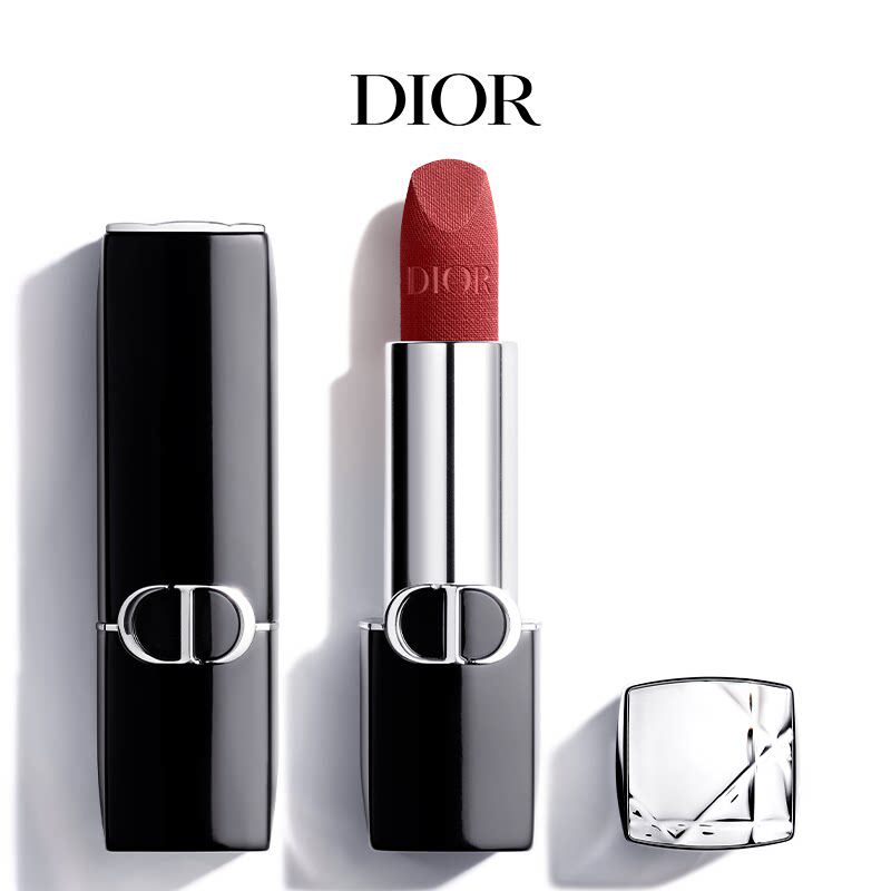 【邓为推荐】Dior迪奥烈艳蓝金唇膏口红全新绒雾柔雾哑光 688 756