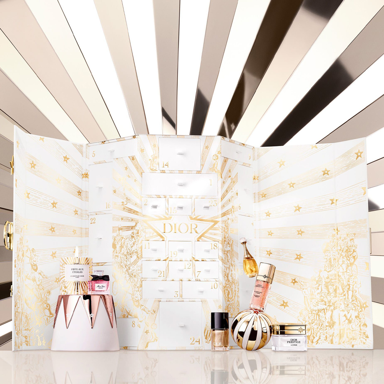 【新品上市】Dior迪奥节日限定蒙田倒数日历礼盒香水口红 礼物