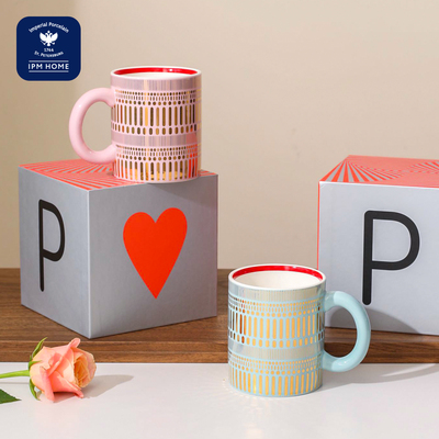 俄皇LOMONOSOV时光游离系列高颜值马克杯水杯杯子礼物IPM HOME