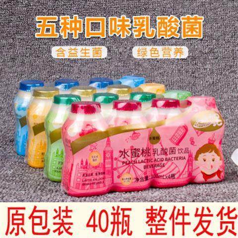 帕弗妮乳酸菌儿童饮品宝宝益生菌酸奶饮料奶源小孩零食40瓶整箱装