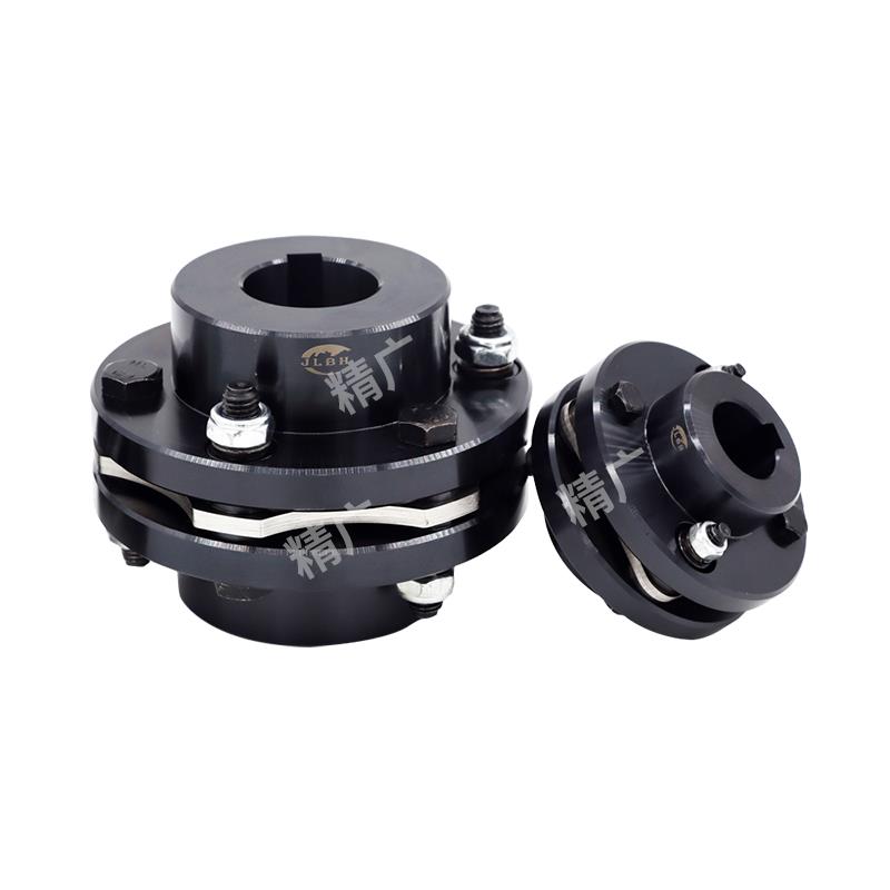 45钢DJM单膜片联轴器SJM双膜片不锈钢弹性电机ZJM连轴器带键槽