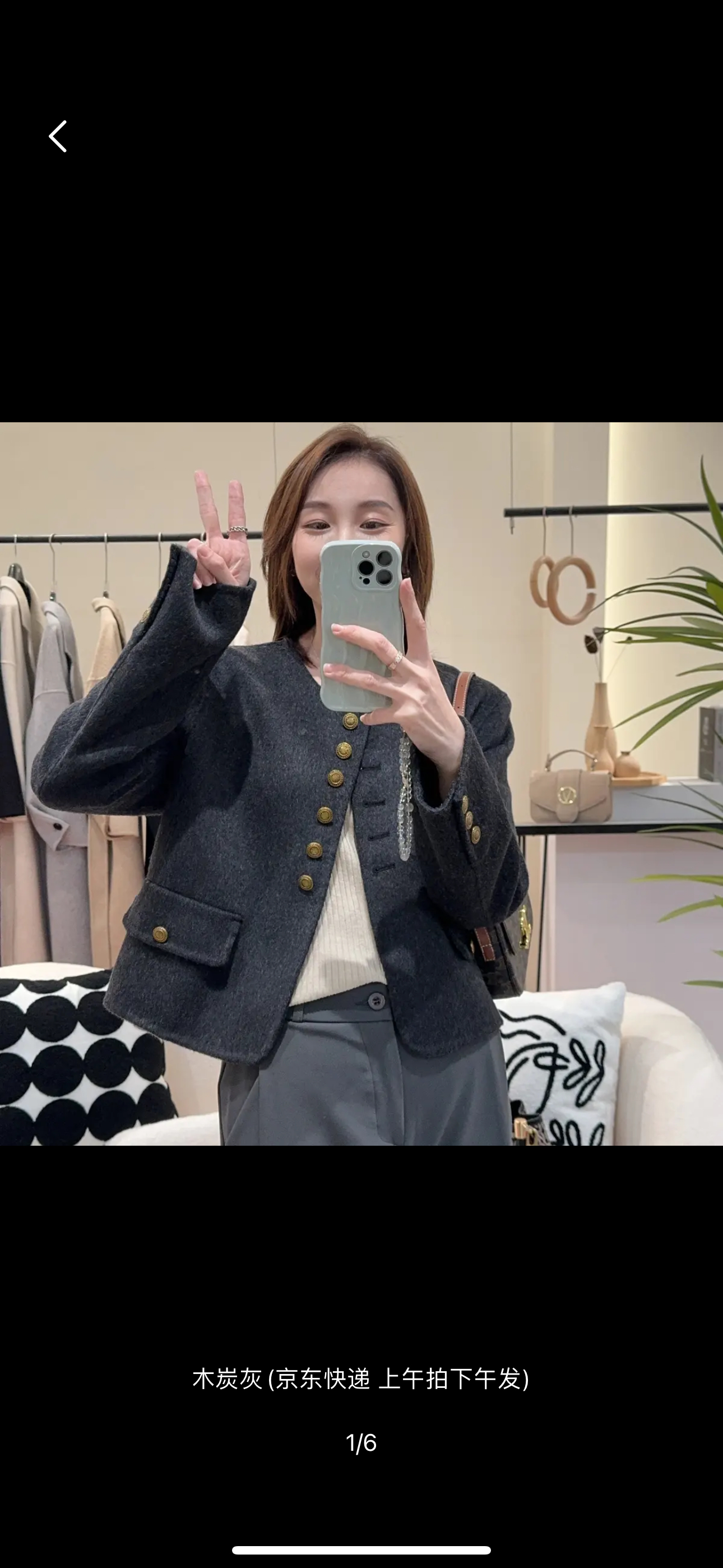 【ANN】羊毛女装小香风短款时尚百搭春季上衣女外套女韩版