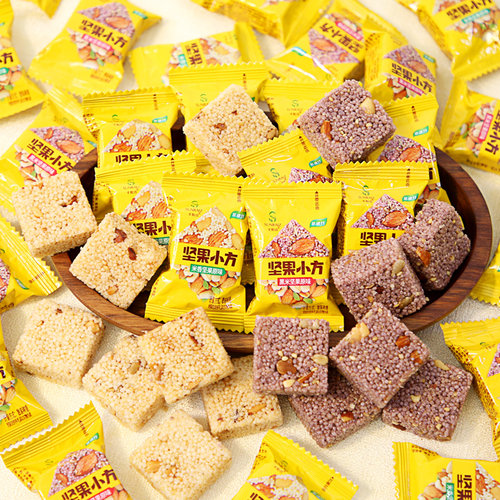 丰阳谷坚果小方米酥米花糖小零食