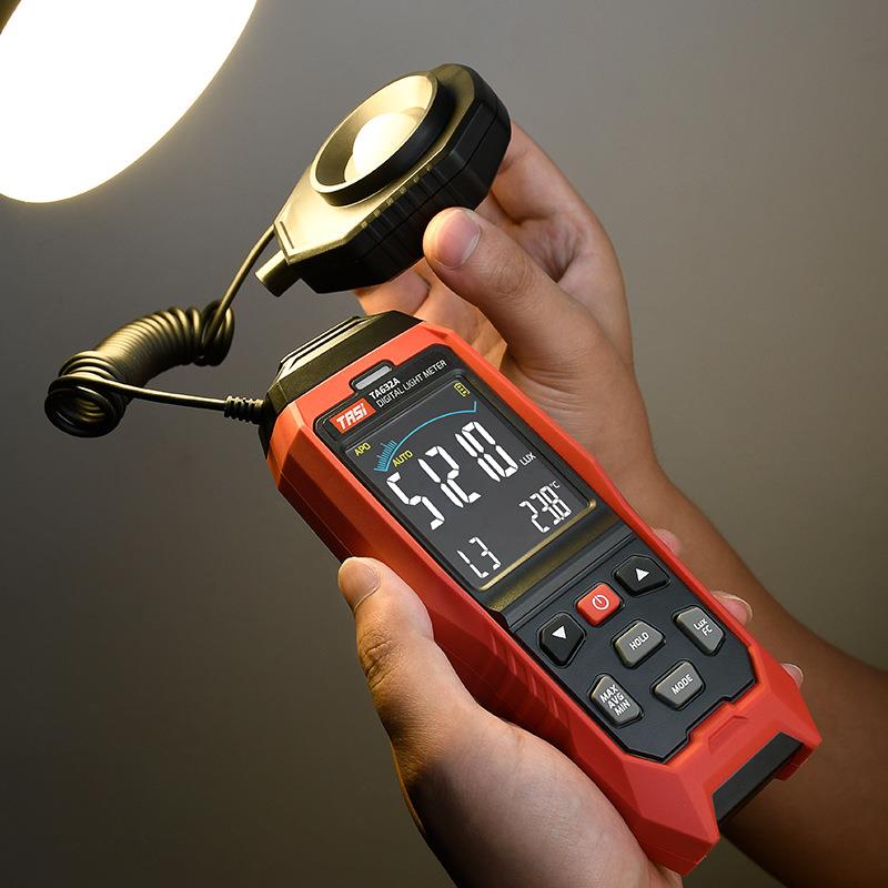 特安斯照度计TA632A光照度计测光仪流明测试仪亮度计光度计照度仪