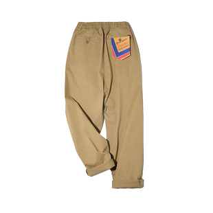 马登工装美式休闲Easypants卡其束脚裤军绿色直筒日系长裤男春夏