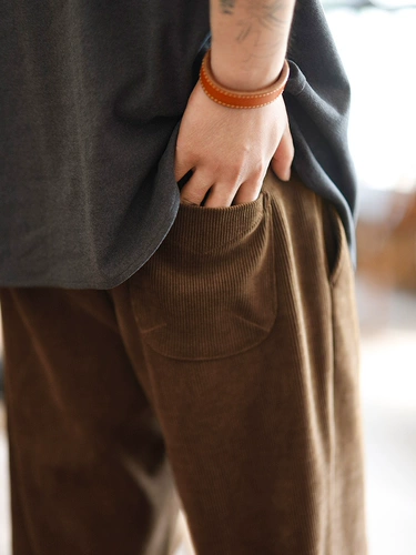 Рабочая одежда Madden, американские повседневные брюки из синели без железной драпировки, элегантные брюки с леггинсами, прямые повседневные брюки для мужчин, весна