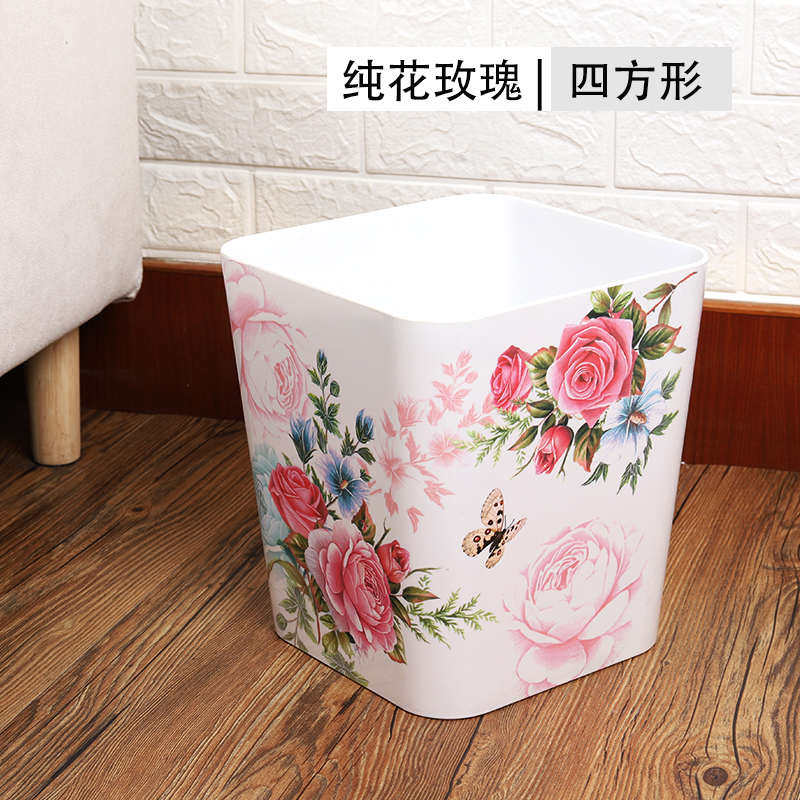 运隆欧式密胺塑料垃圾桶大号无盖创意时尚家用客厅方形圆形高颜值,家庭/个人清洁工具,垃圾桶,淘宝优惠券,粉丝福利购,淘宝优惠卷