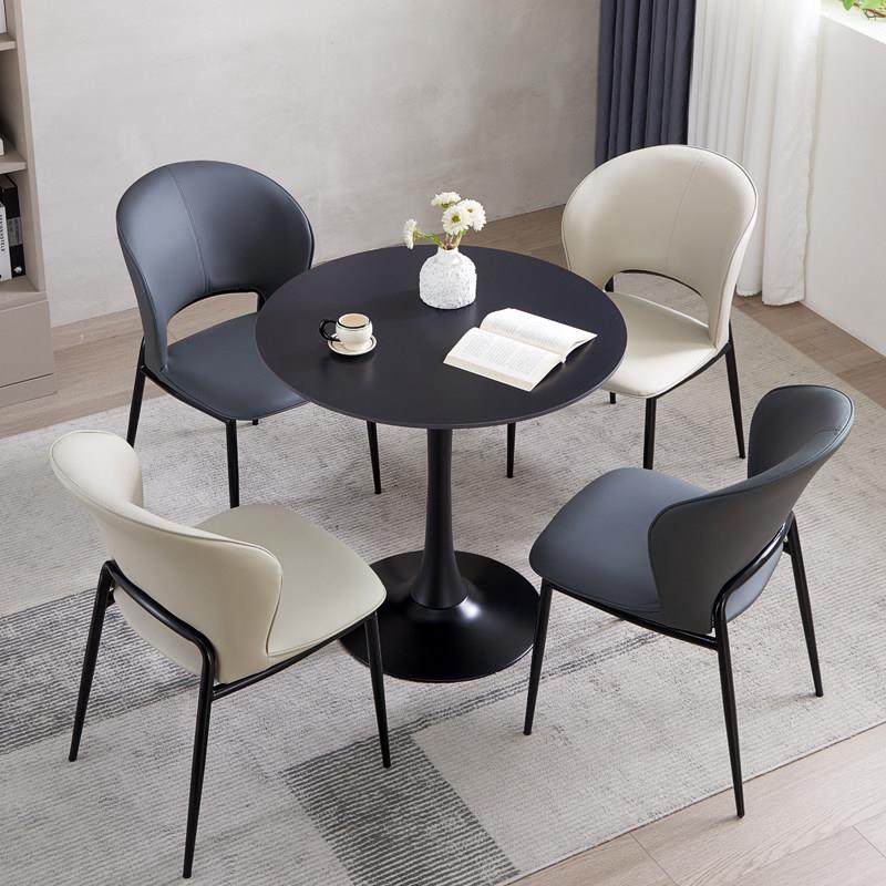 石板餐桌洽谈桌椅组合酒店接待无障碍豪华小圆桌咖啡厅奶茶店阳台,住宅家具,岩板餐桌,淘宝优惠券,粉丝福利购,淘宝优惠卷