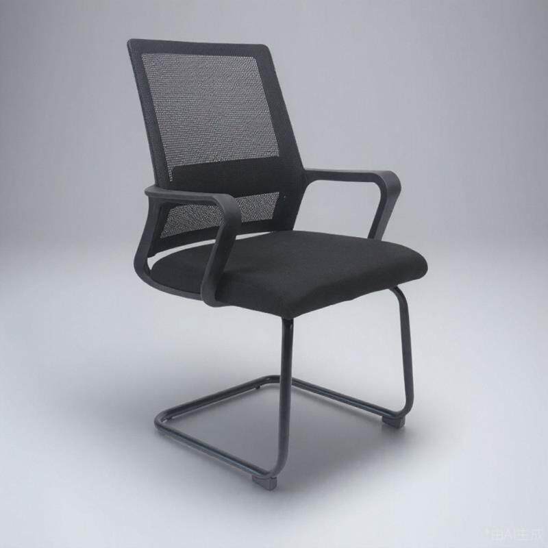 电脑椅舒适久坐靠背椅家用自习室书桌弓形椅办公椅会议办公室椅子