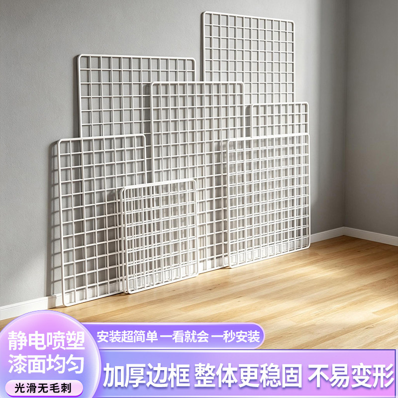网格网片铁丝网展会展示架阳台防护网格猫栅栏鸡笼养殖隔离网铁艺