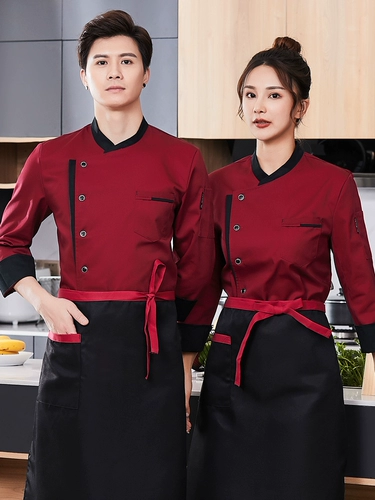 Catering Chef Work Одежда одежда с короткими рукавами мужская кухня отель женский