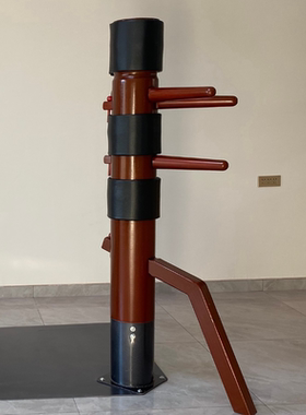 木人桩成人练武叶问咏春拳木桩木头人传统家用武馆大底盘木人桩