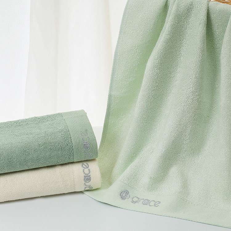 洁丽雅6413竹纤维毛巾吸水柔软亲肤成人男女情侣家用洗澡洗脸面巾