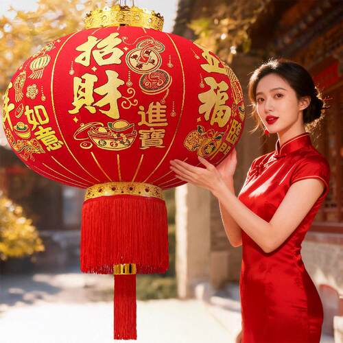 马年灯笼 2026马年新款灯笼福字灯笼大红灯笼喜庆春节挂饰阳台大