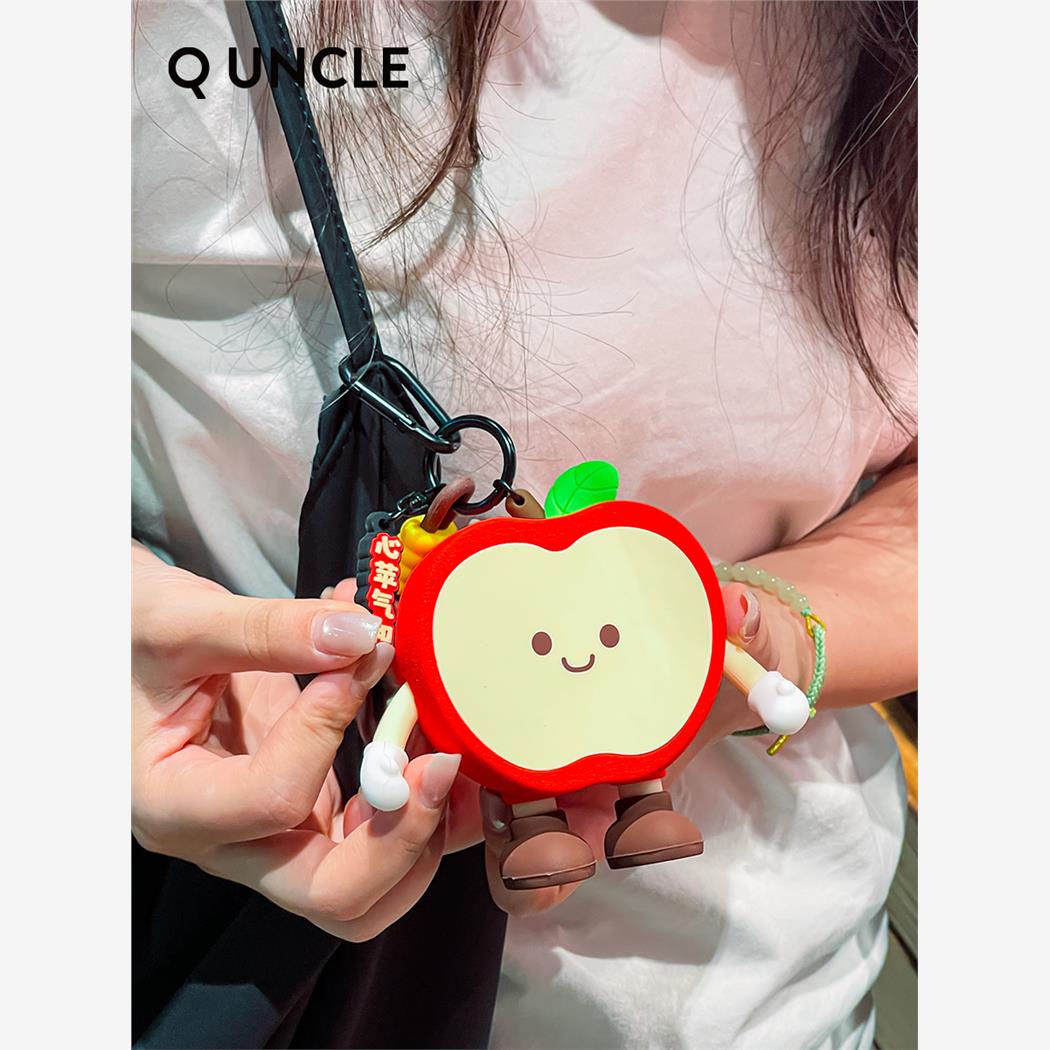 创意苹果零钱包便携迷你