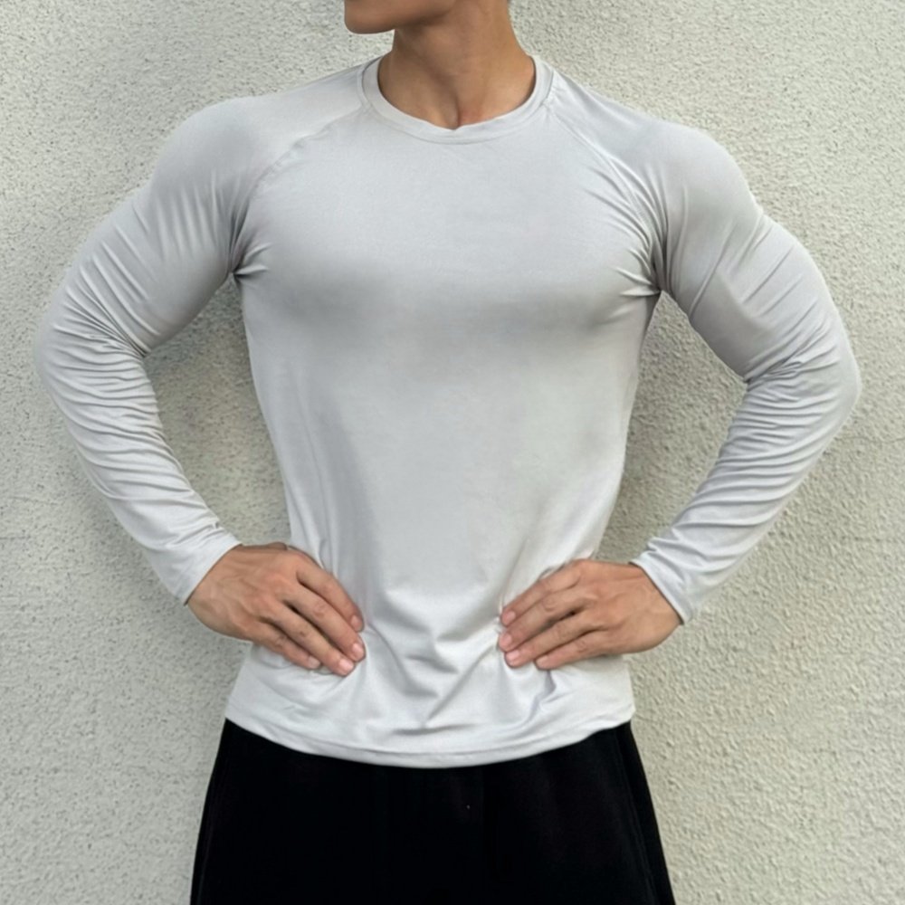 高弹运动长袖男健身T恤抗皱科技速干修身训练服户外跑步登山长袖,运动服/休闲服装,健身衣,淘宝优惠券,粉丝福利购,淘宝优惠卷