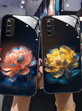 适用于iqooz6手机壳iqooz5x/z3/z5/z6x/z1/z1x新款玻璃壳V2164KA高级V2131A时尚女i00z1x创意vivo全包V1986A