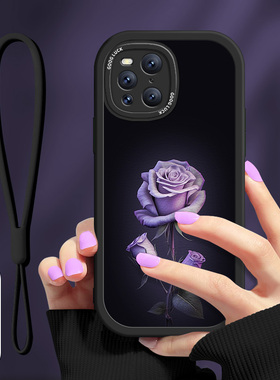 适用于oppofindx6pro手机壳PFEM10女PGEM10新款软硅胶findx6/x5pro/x5/x3/x3pro皮纹PEDM00高级潮PFFM10全包