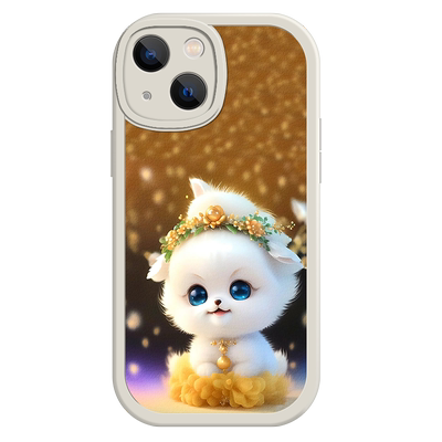 适用于苹果13手机壳iphone13promax新款液态硅胶软壳A2644防摔ip13mini男女A2634高级A2629卡通狗狗13pro可爱