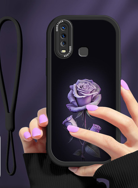 适用于vivoy3手机壳vivoy3s新款硅胶软壳V1901A高级v1913T全包y5s时尚女潮vivoy7s皮纹v1913A创意V1901T防摔