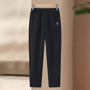 保暖加绒裤 防寒加厚毛呢裤 子小脚裤 妈妈装 2025新款 中老年人女冬季