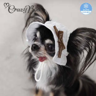 蕾丝凉感帽渔夫帽夏季 防晒遮阳帽 Boo日本品牌宠物服 可吉步Crazy