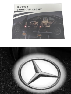 适用奔驰CLA级260 180 220 C118 C117 cla35 45车门迎宾灯投影灯