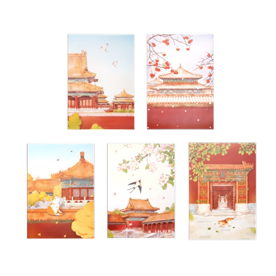 宫廷宝贝故宫小景笔记本