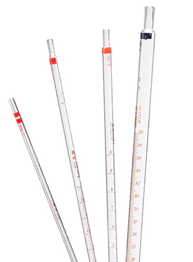 天玻A级环标刻度吸管0.1ml~50ml