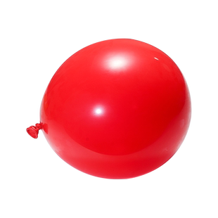 实验用气球红色12寸加厚气球气体收集气球化验室用气球100只/包