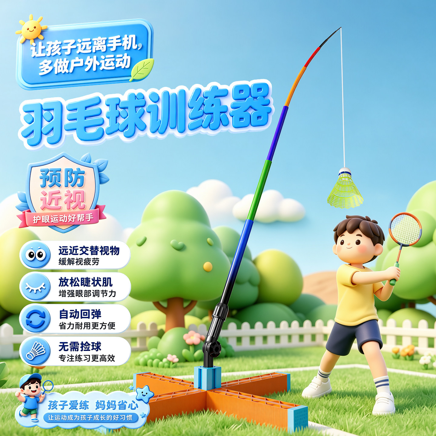 预防近视!孩子告别电子产品