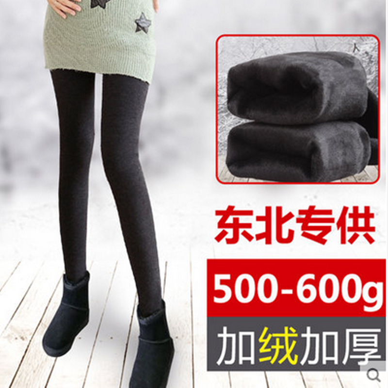 孕妇打底裤加厚连裤袜加绒秋冬棉裤孕妇裤外穿托腹踩脚大码冬季