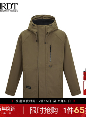 ORRDT澳林丹顿男士休闲外套机能风格连帽二合一夹克外套A05G2051K