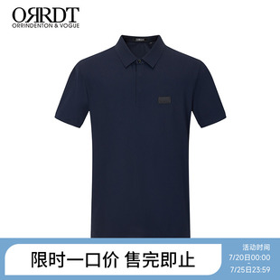时尚 夏季 新款 男 百搭休闲短袖 短袖 ORRDT男士 polo衫